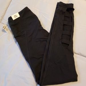 Victoria's Secret PINK ankle cut-out yoga leggings